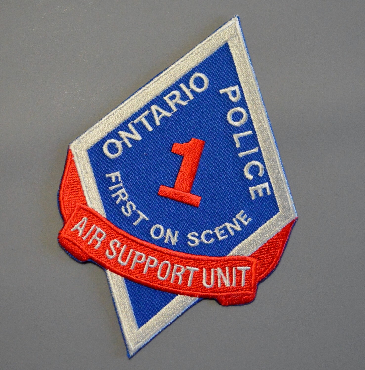Ontario California Police Air Support Unit Patch +++ Mint SBD County CA