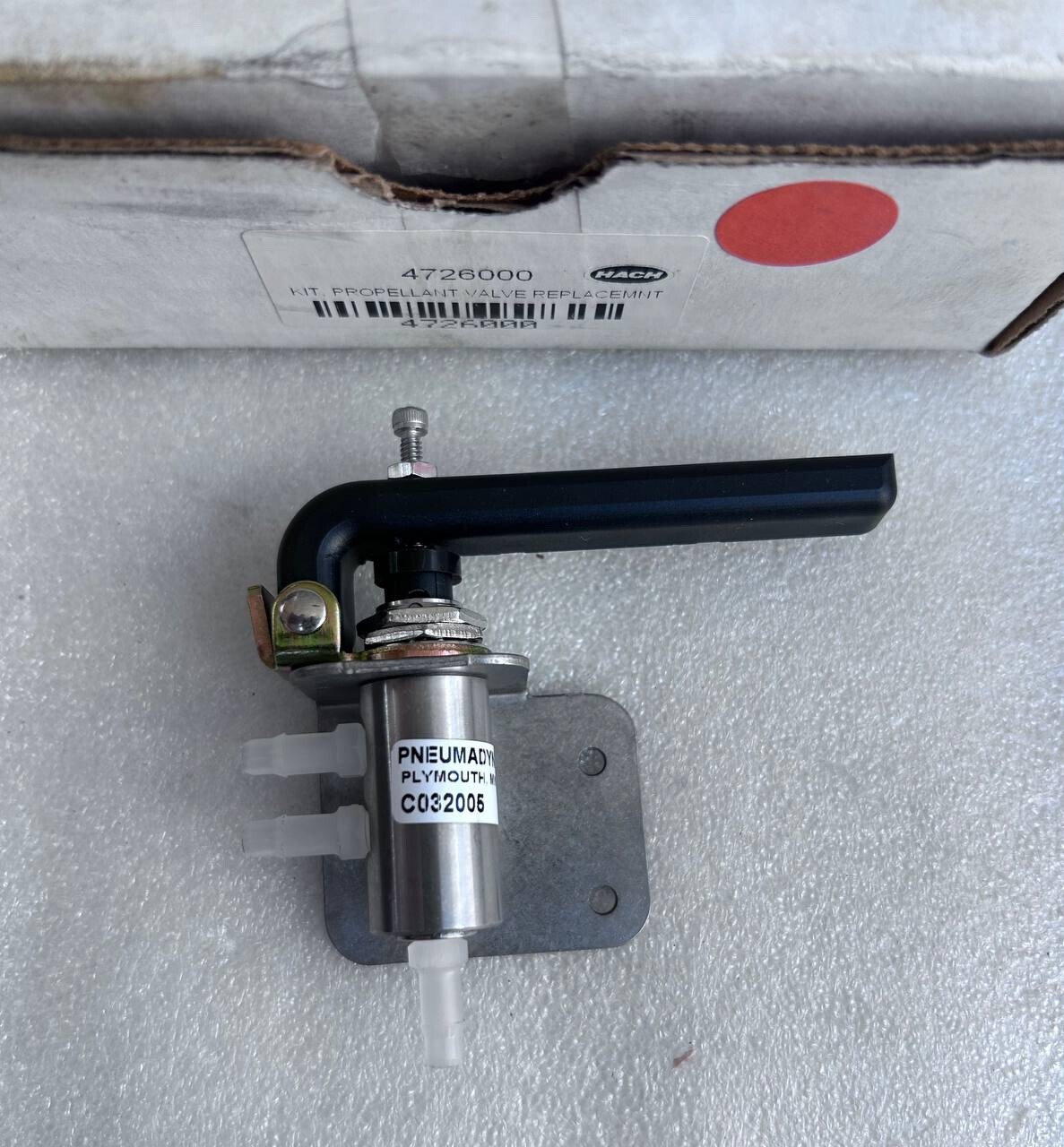 HACH 4726000 Propellant Valve Replacement Kit