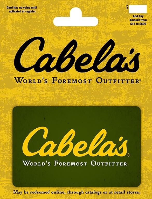 Cabela's Physical Gift Card Classic - $100