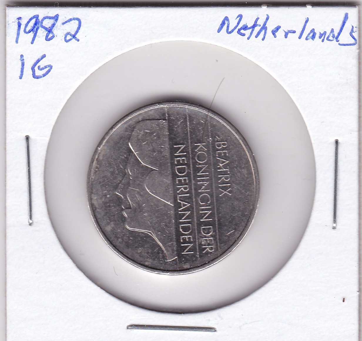 1982 Netherlands 1 Gulden