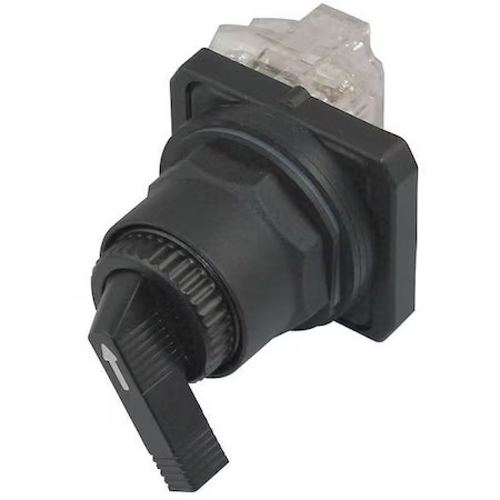 Dayton 32Uk01 Selectorswitch, Non-Illum, 2Pos, 30Mm, Black