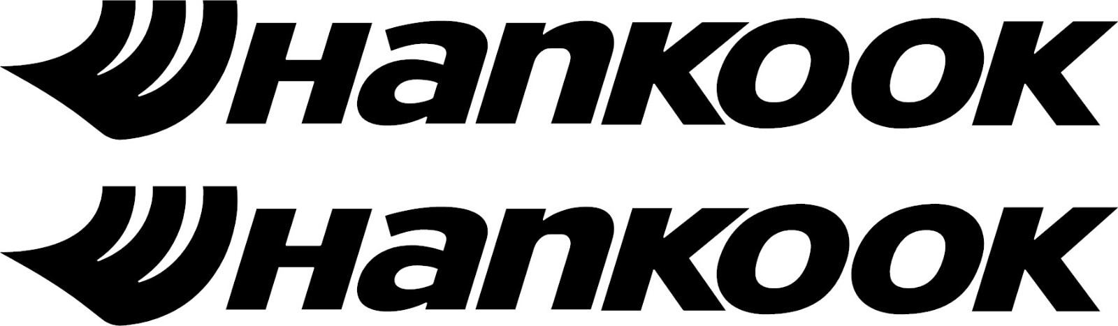 Hankook Tires Sponsor Vinyl Decal Stickers; Cars, Racing, drift, hotrod, muscle
