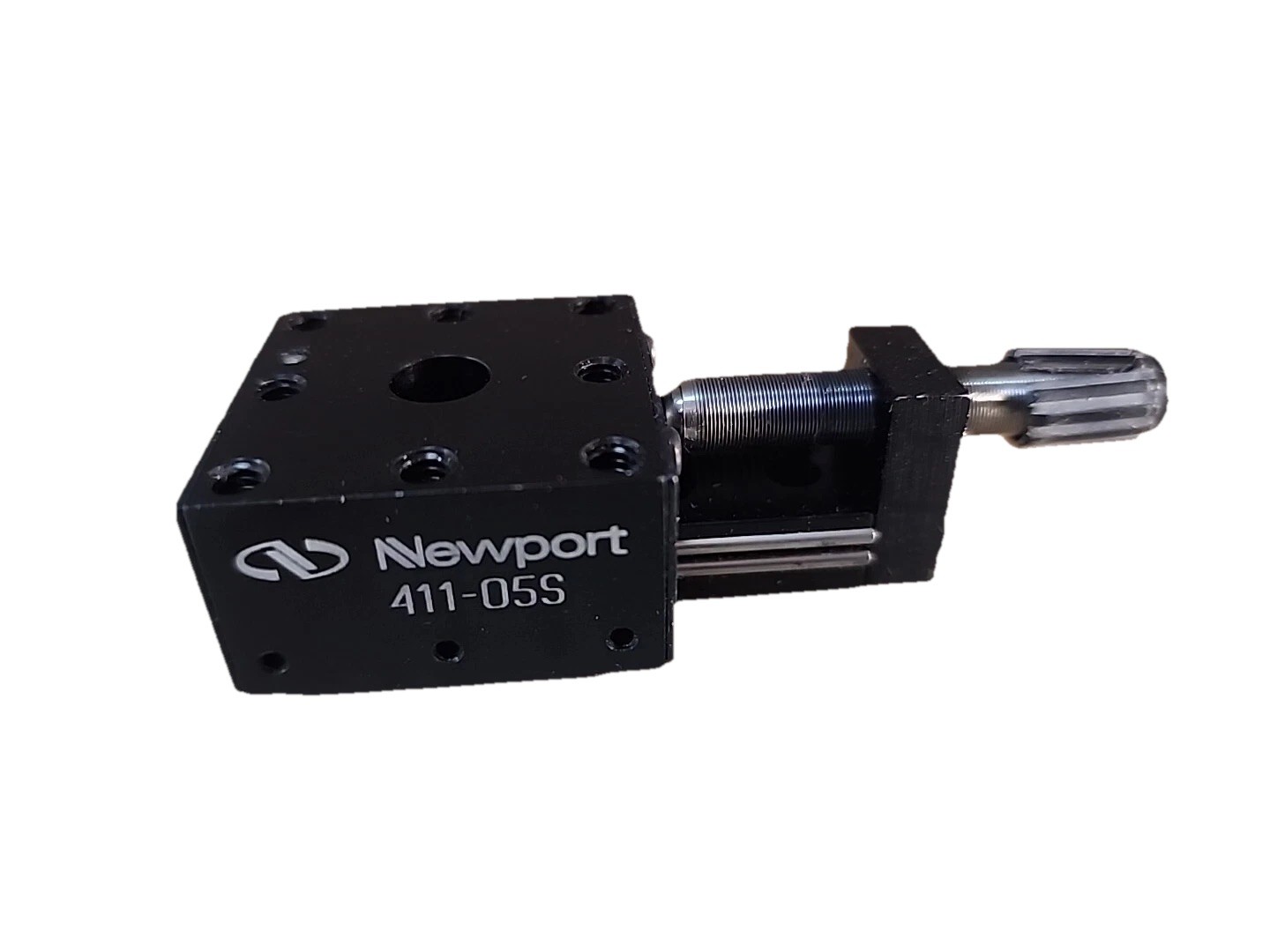 Newport 411-05S Miniature Linear Stage, Ball Bearing, 0.5 in. Travel 8-32 