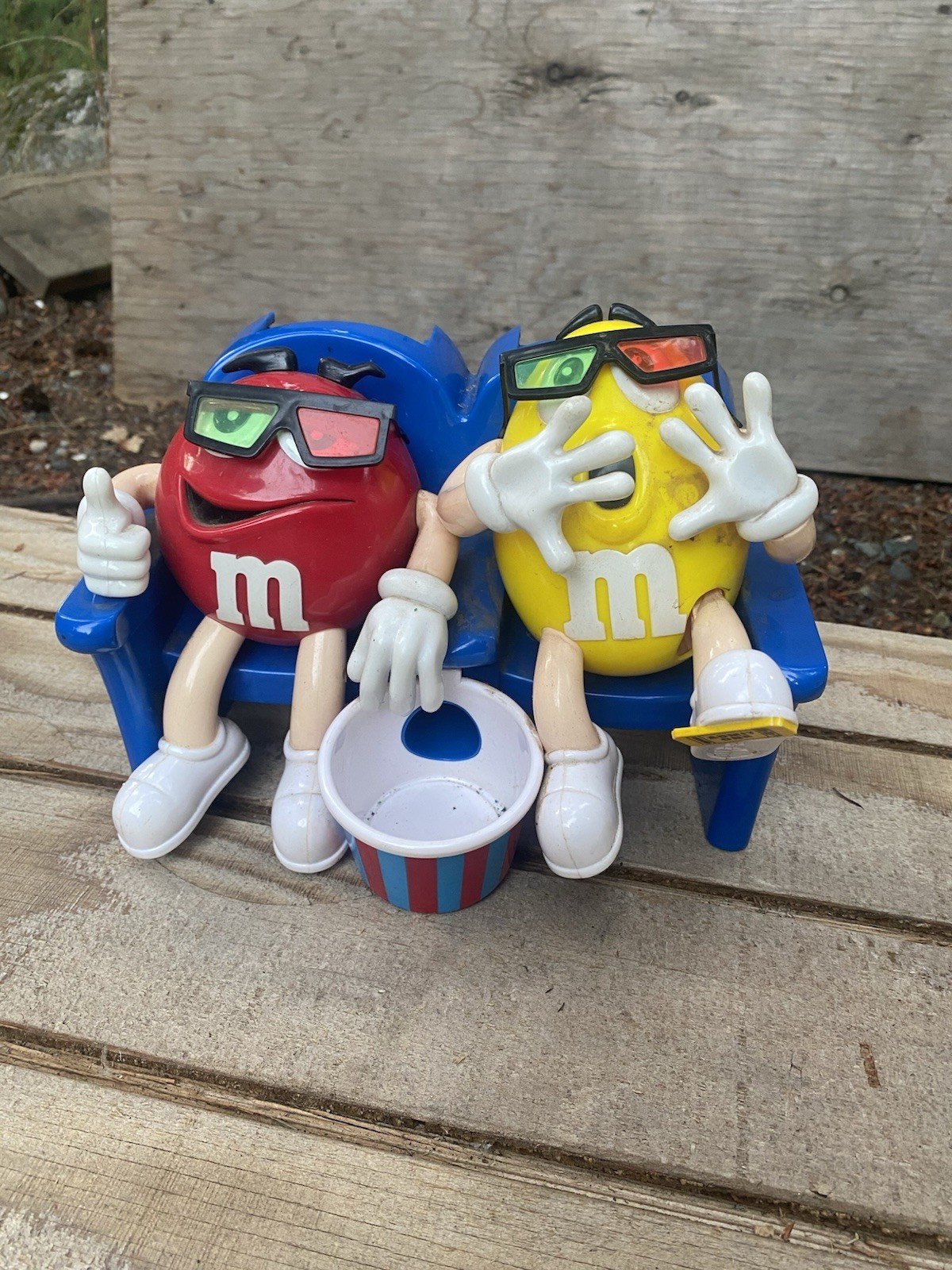12 Different Vintage M&m Dispenser Lot