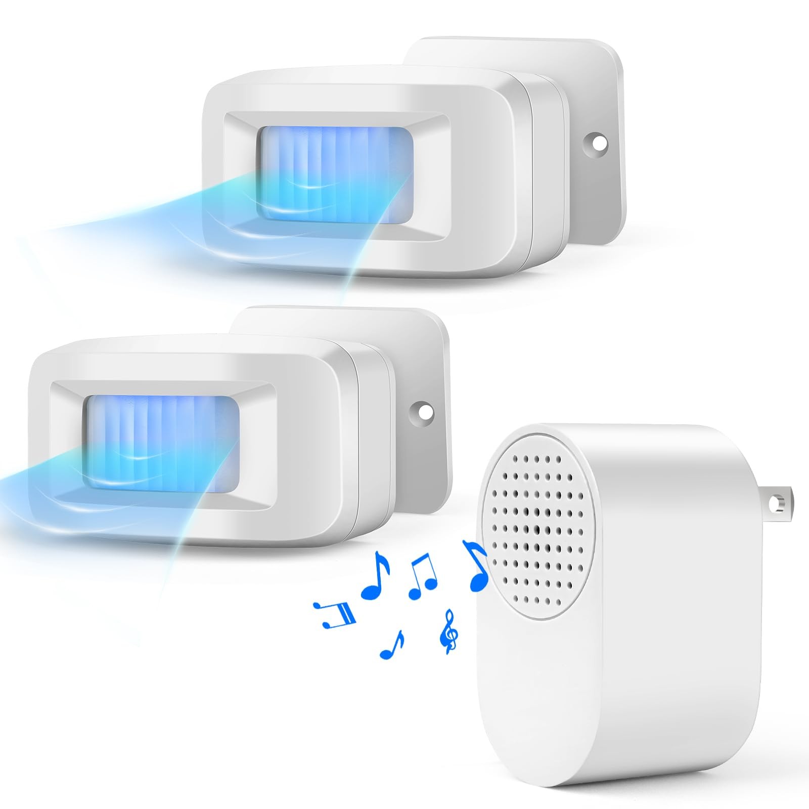 Driveway Alarm Motion Sensor - Alarms 1 Receiver + 2 Sensors
