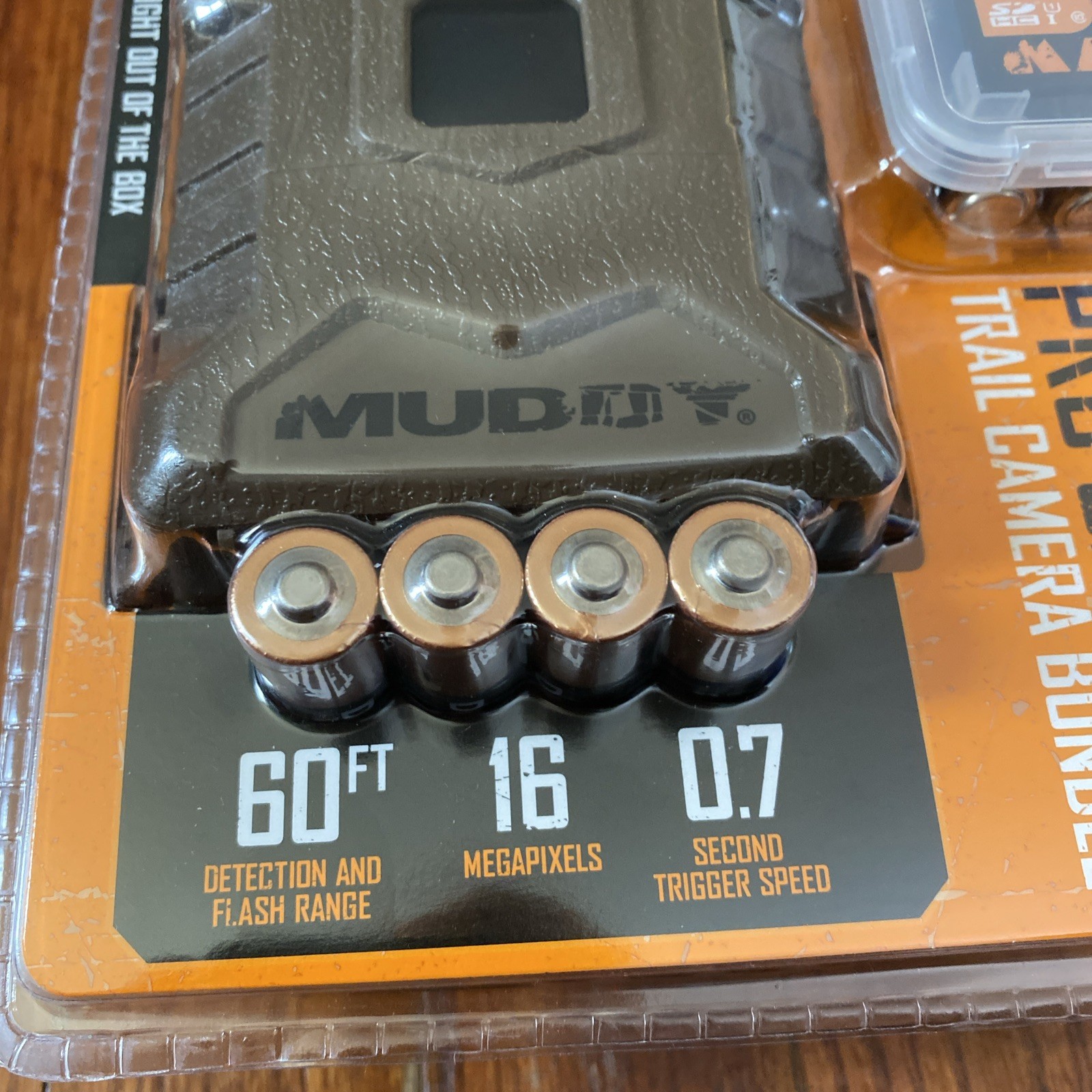 MUDDY Pro Cam 16 Combo Video Trail Camera Batteries & 16GB Memory Include NEW