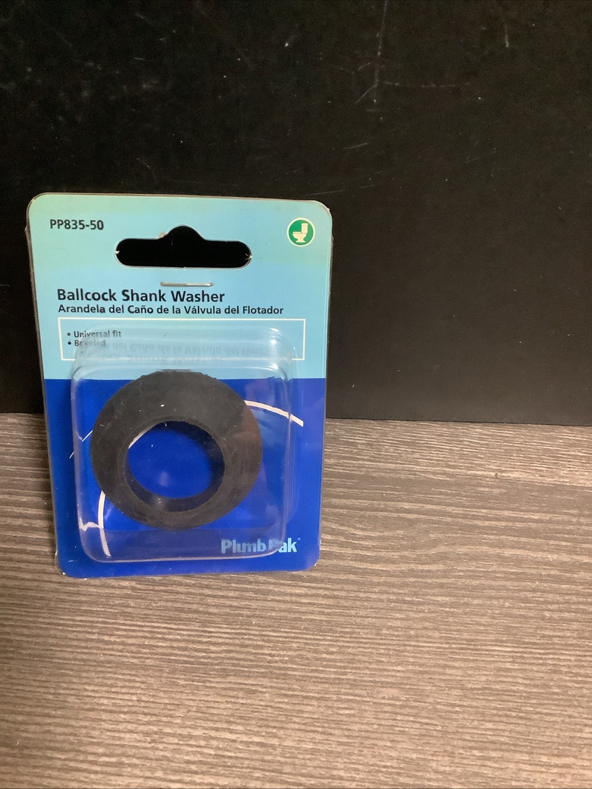 Plumb Pak Ballcock Shank Washer Black Rubber For Universal PP835-50 NOS