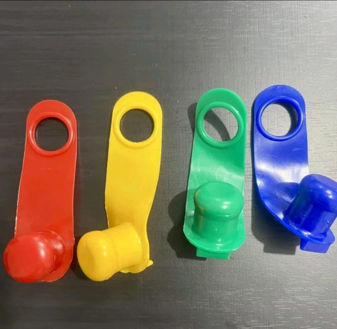 Silicone Poultry Handling Gloves with Protective Caps Adjustable Rooster Safe