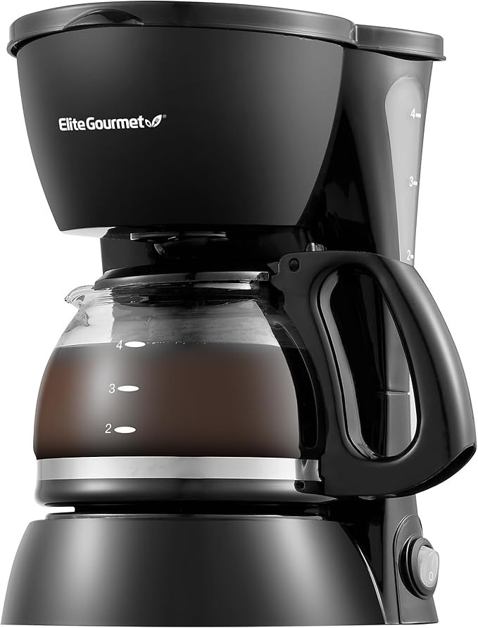 Maquina De Cafe Cafetera Automática 4 Tazas Filtro Electrodomesticos