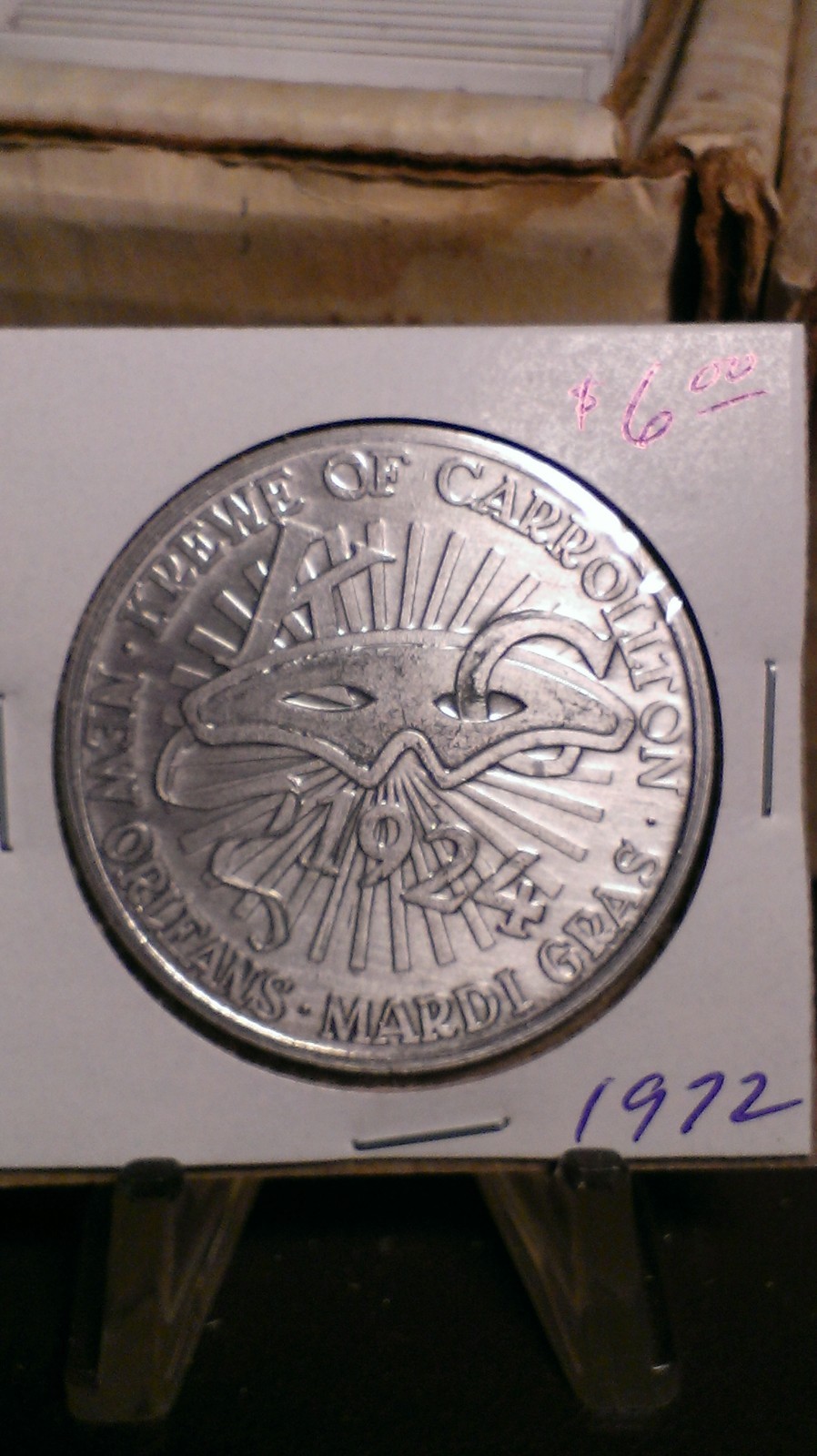 1972 Carrollton Brushed Aluminum Doubloon