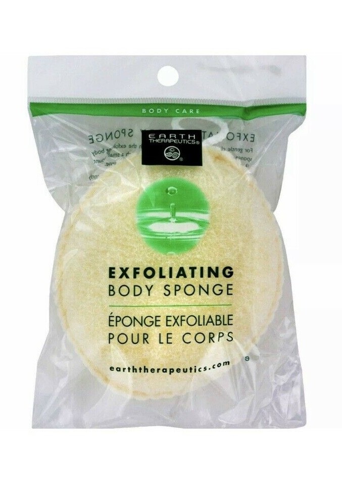 Earth Therapeutics, Sponge Body Exfoliating, 1 Each