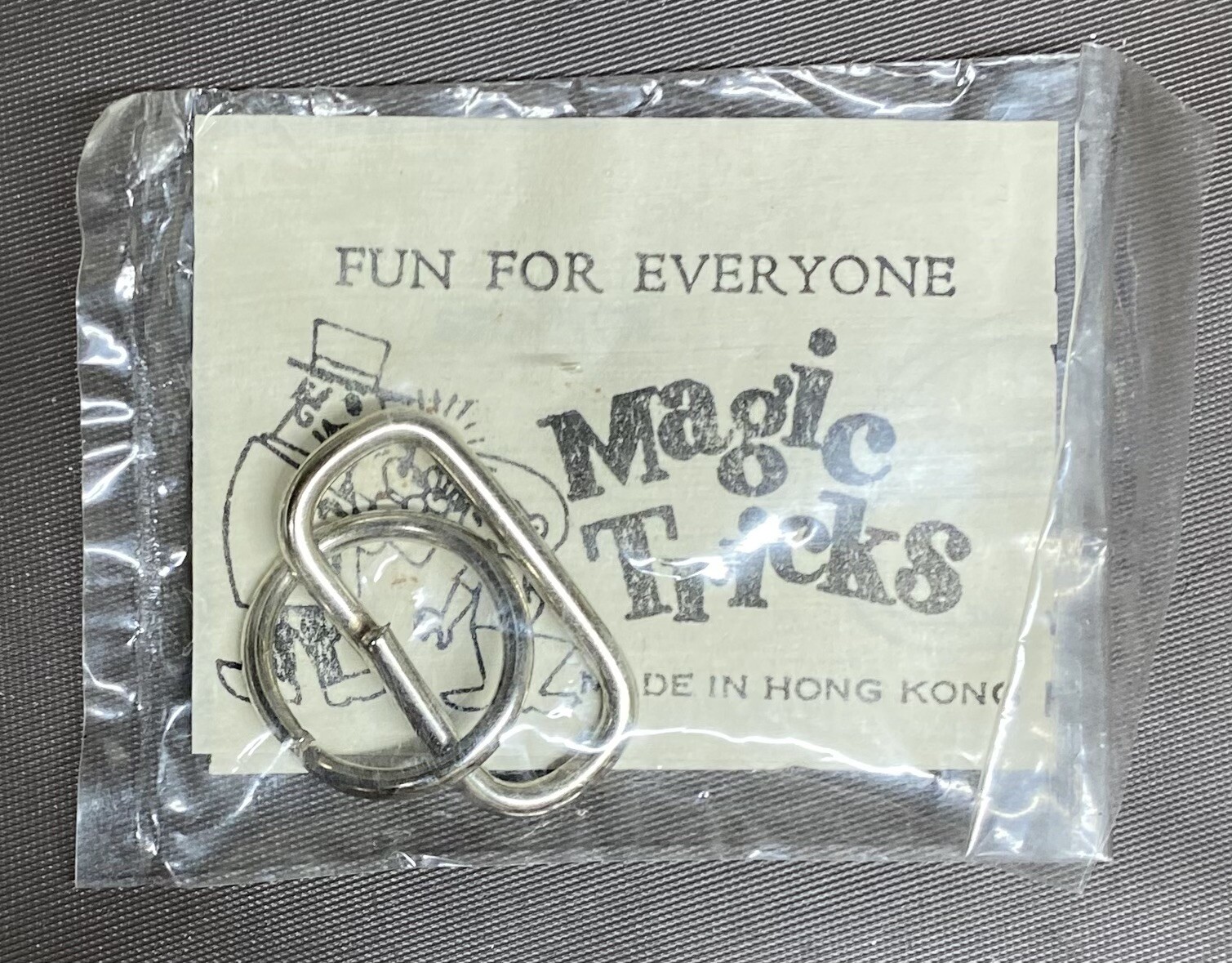 Vintage Fun For Everyone Magic Tricks Wire Puzzle Lot