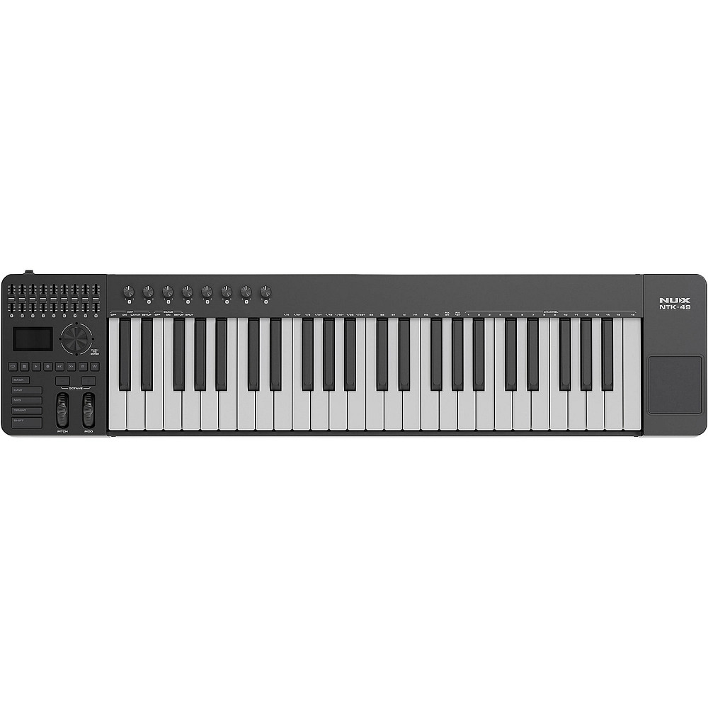 NUX NTK49 MIDI Keyboard Controller Black