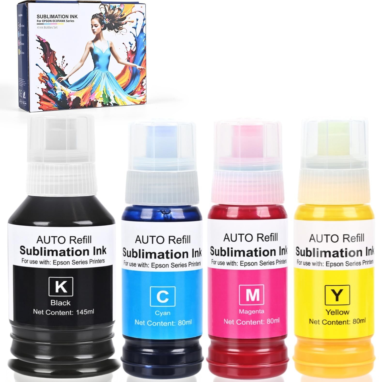 Sublimation Ink for Ecotank et 2800, Ecotank et 15000, Eoctank 2750, Ecotank ...
