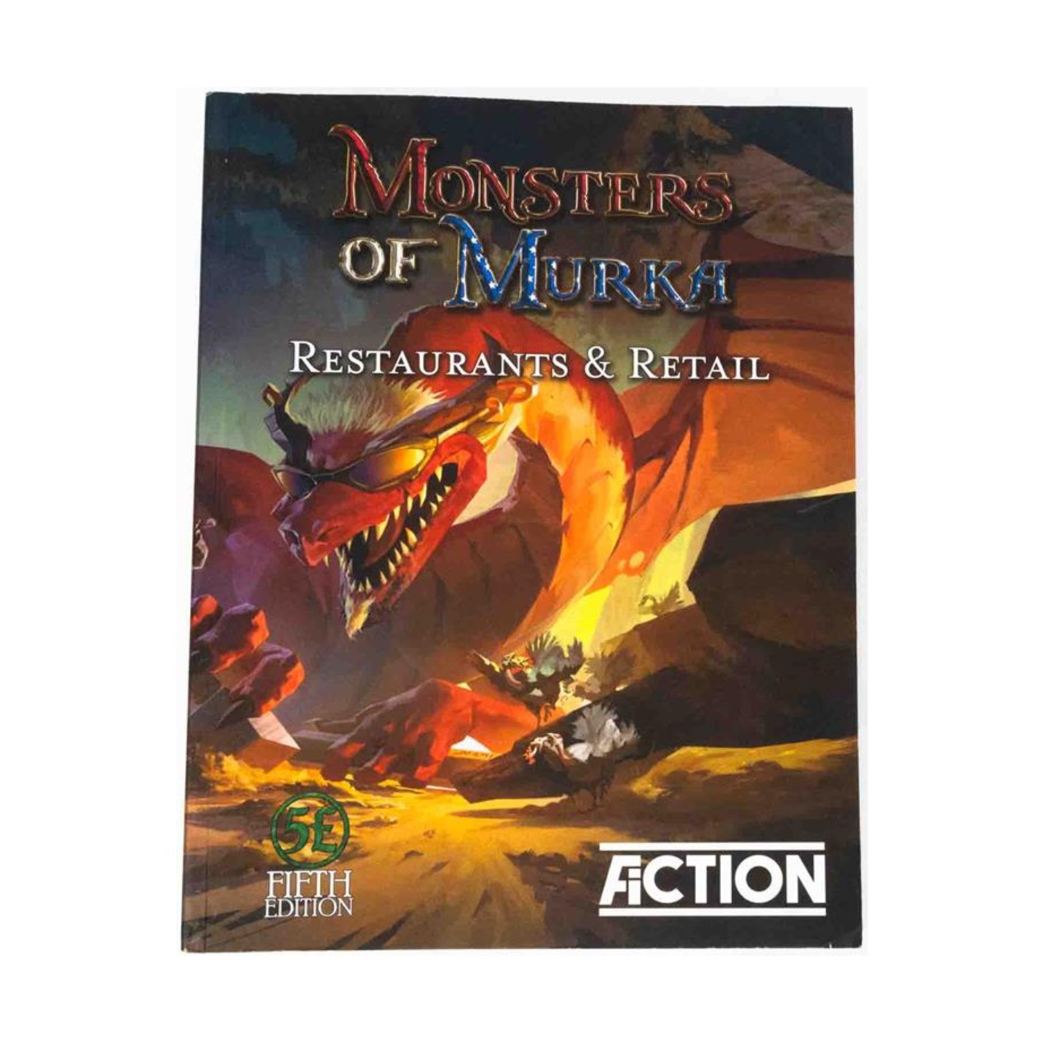 Action Fiction Monsters of Murka - Restaurants & Retail VG+