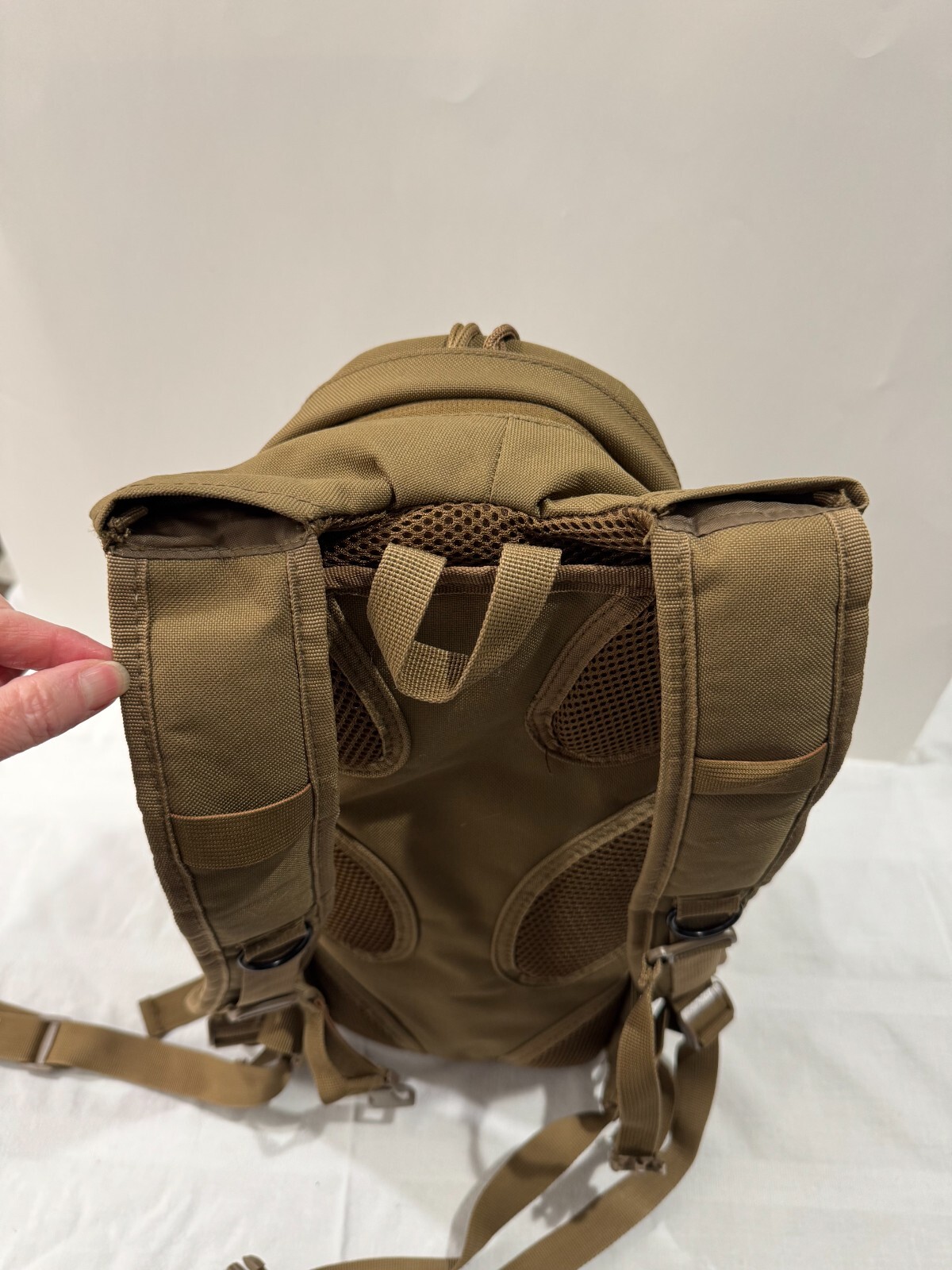 Tactical Hydration Field Pack Tan Color Backpack-No Bladder