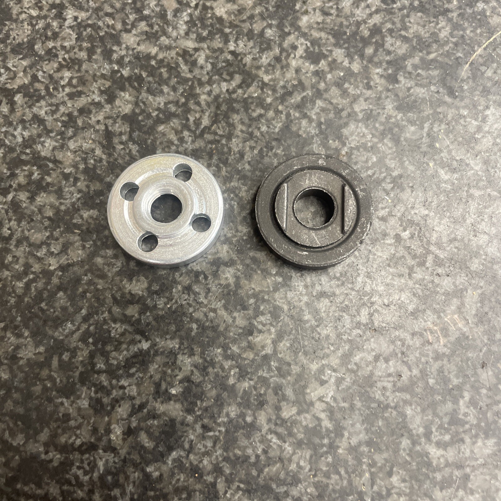 3/8”-16 Threaded Grinder Flange Nut And Backing Washer