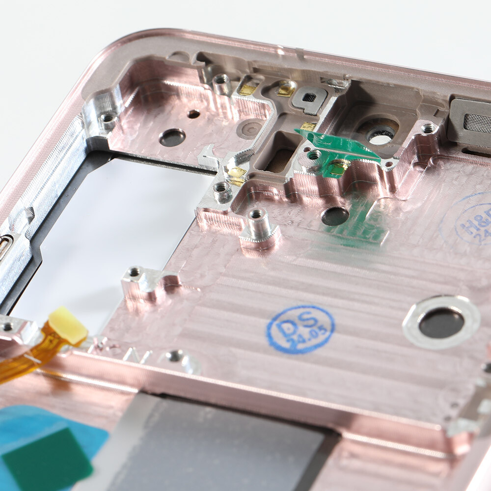 Small LCD Display Touch Screen Frame Assembly Replacement For Samsung Galaxy S22