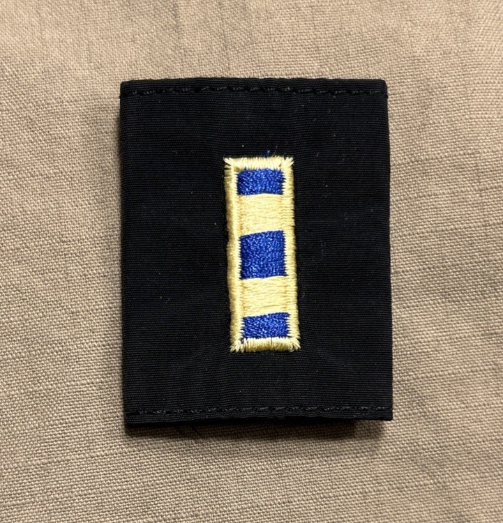 US Navy CWO2/W2 Rank Black Slip-On Chief Warrant Officer 2 USN