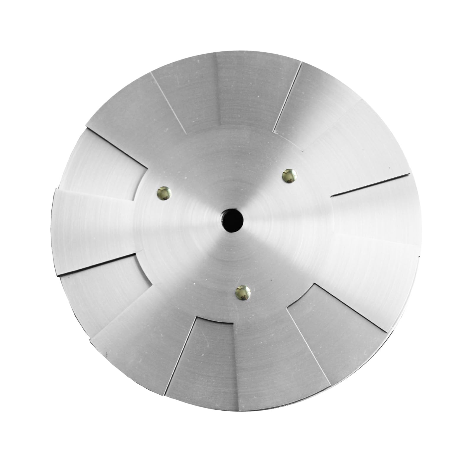 8" Chopper Cymbal Silver Alloy Clap Stack Cymbal for Drum Set
