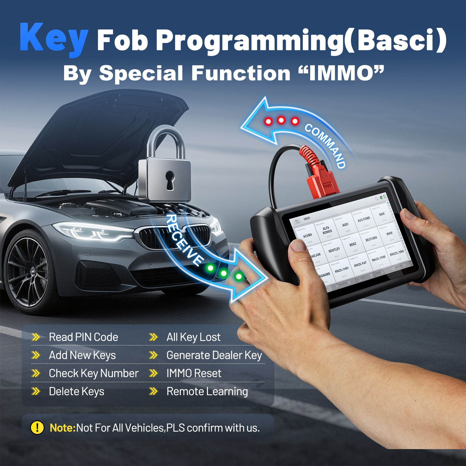 2026 XTOOL IP616 V2.0 Bi-directional Diagnostic Tool OBD2 Scanner Key Programmer