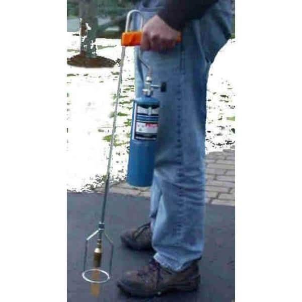 WEED BURNER TORCH PROPANE ICE SNOW REMOVAL DRIVEWAY SIDEWALK ROOF ASPHALT MELT
