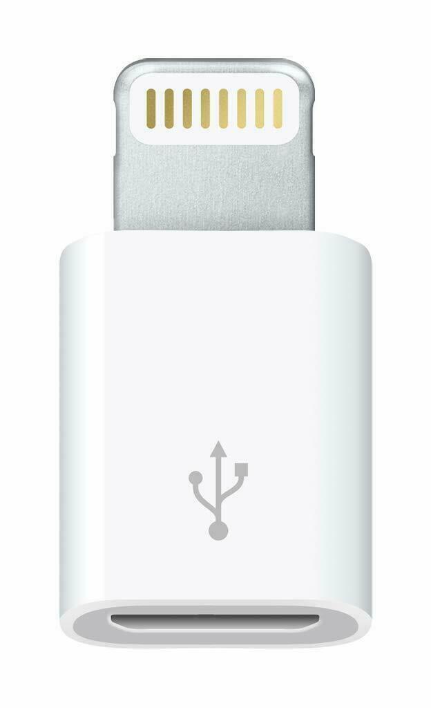 Micro USB to 8Pin Data Cable Adapter android to iPhone Converter LOT For iPhone