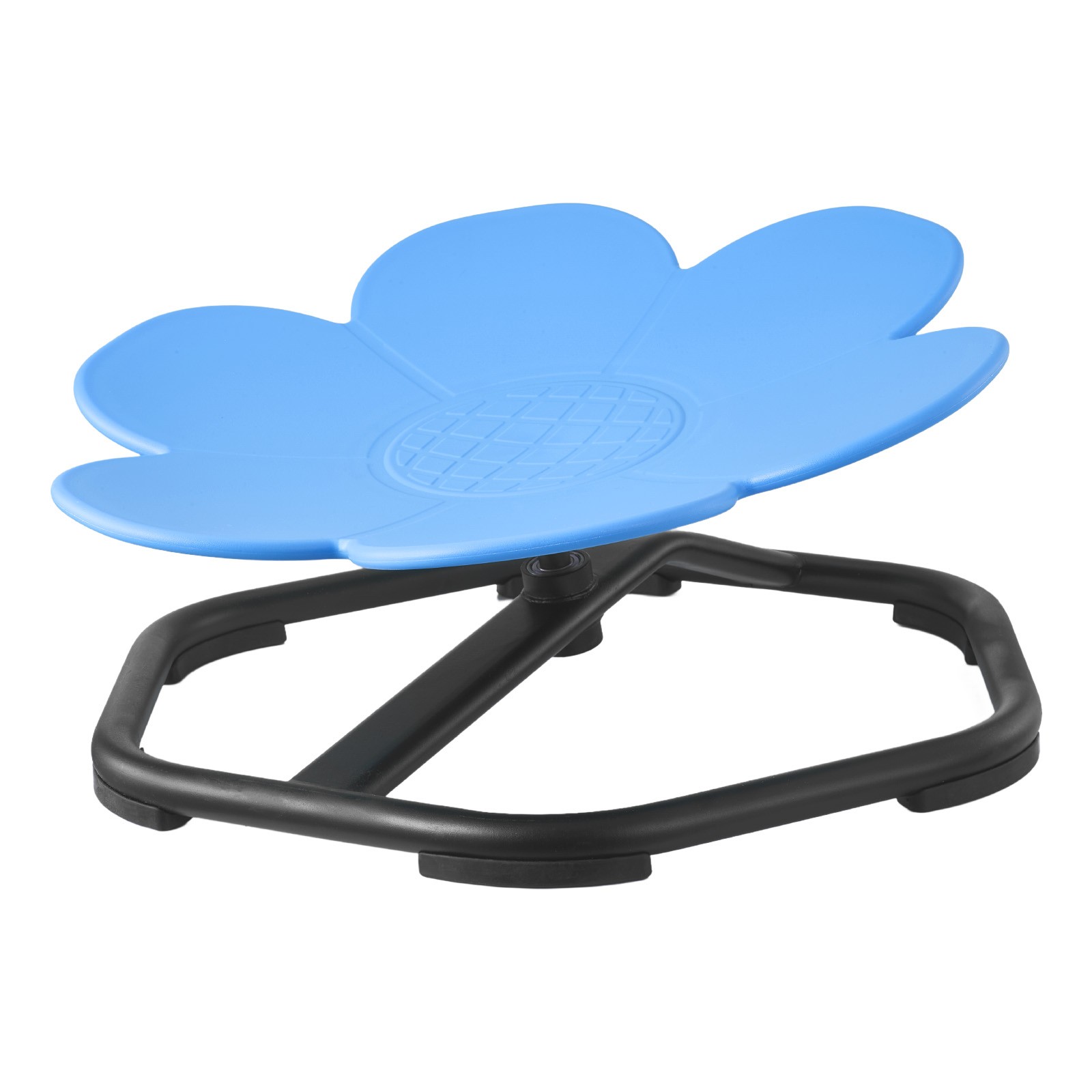 Uimoso Children's Rotating Chair with 220 lbs Capacity, Flower Design, Blue