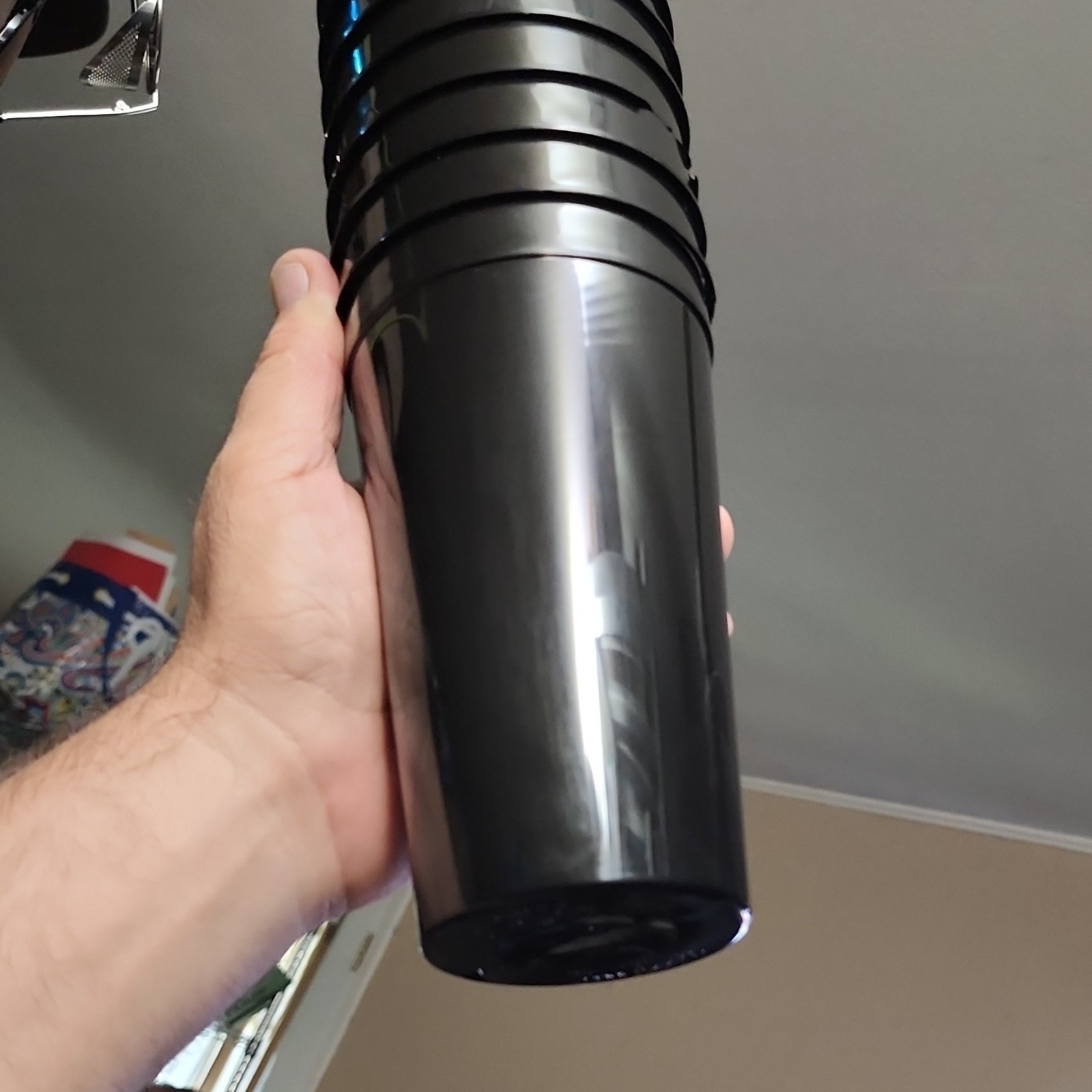 RC Associated Shock Cup Set Plastic, Black, 6475 Cups