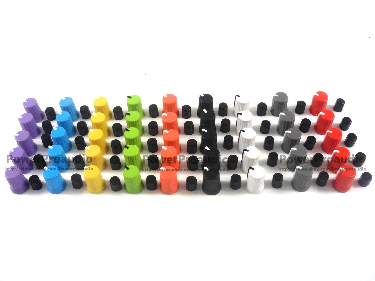 45 x  Rotary Knob NI For Traktor Kontrol Z1 Z2 S2 S4 S5 S8 DJ Controller Mixer