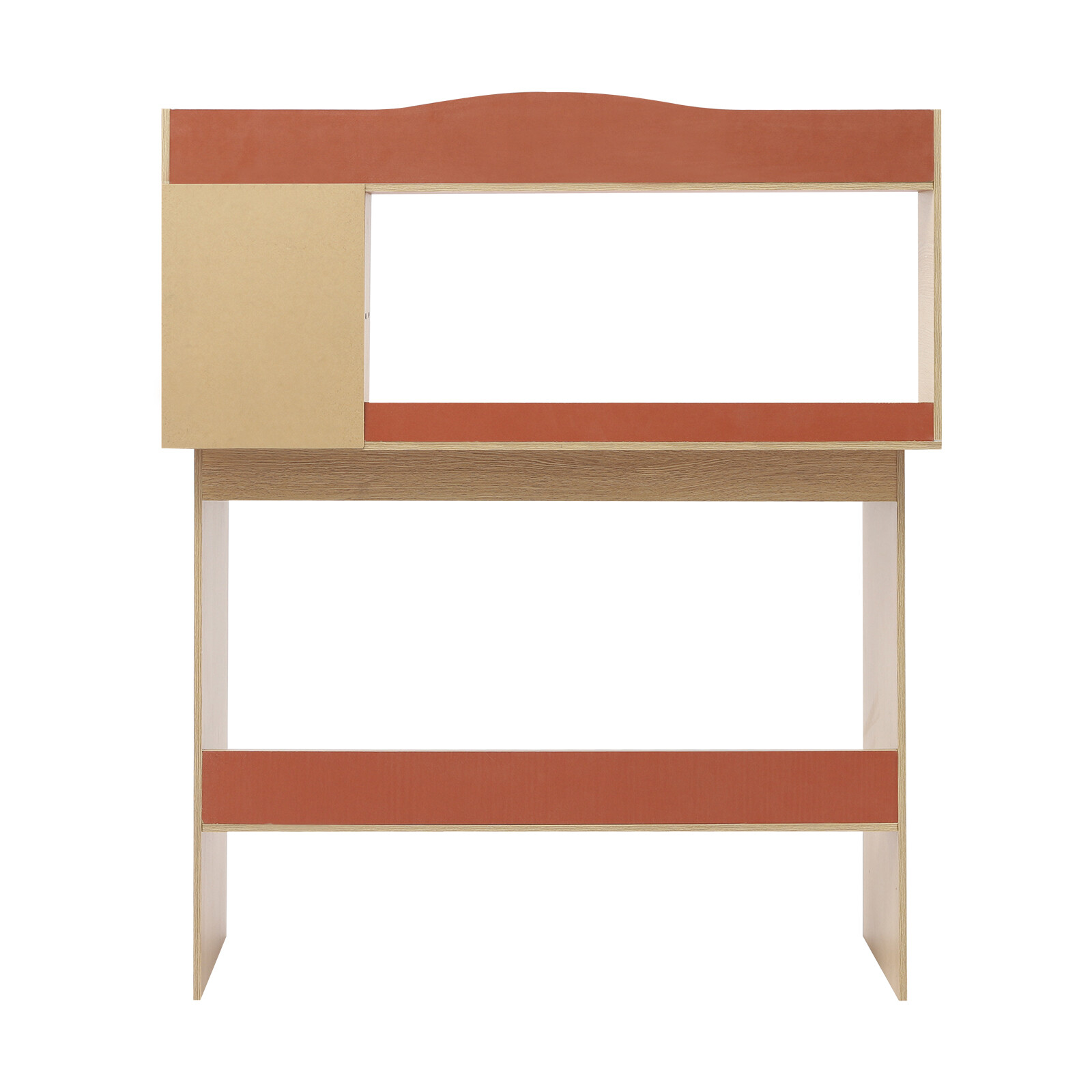Modern Laptop Computer Desk Office Table PC Laptop Study Writing Desk Wood Color