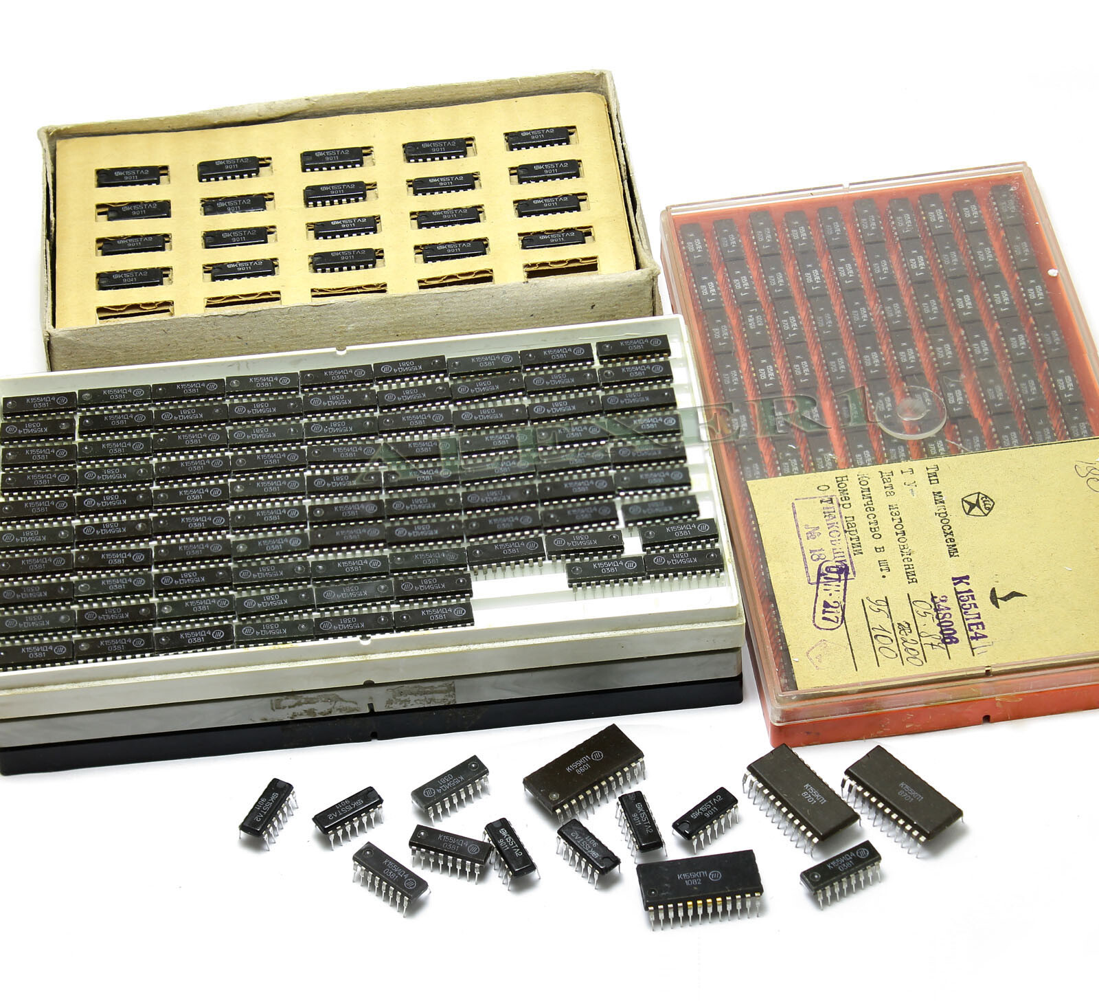 K155 Series Soviet TTL ICs – SN7400N–SN74367N Clones – Select Any Variant - USSR