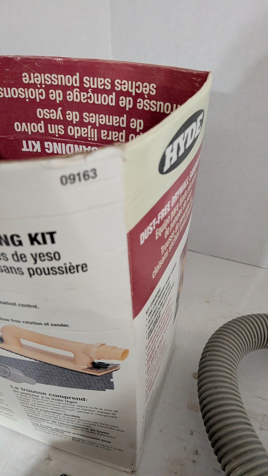 Hyde dust-free drywall sanding kit 09163