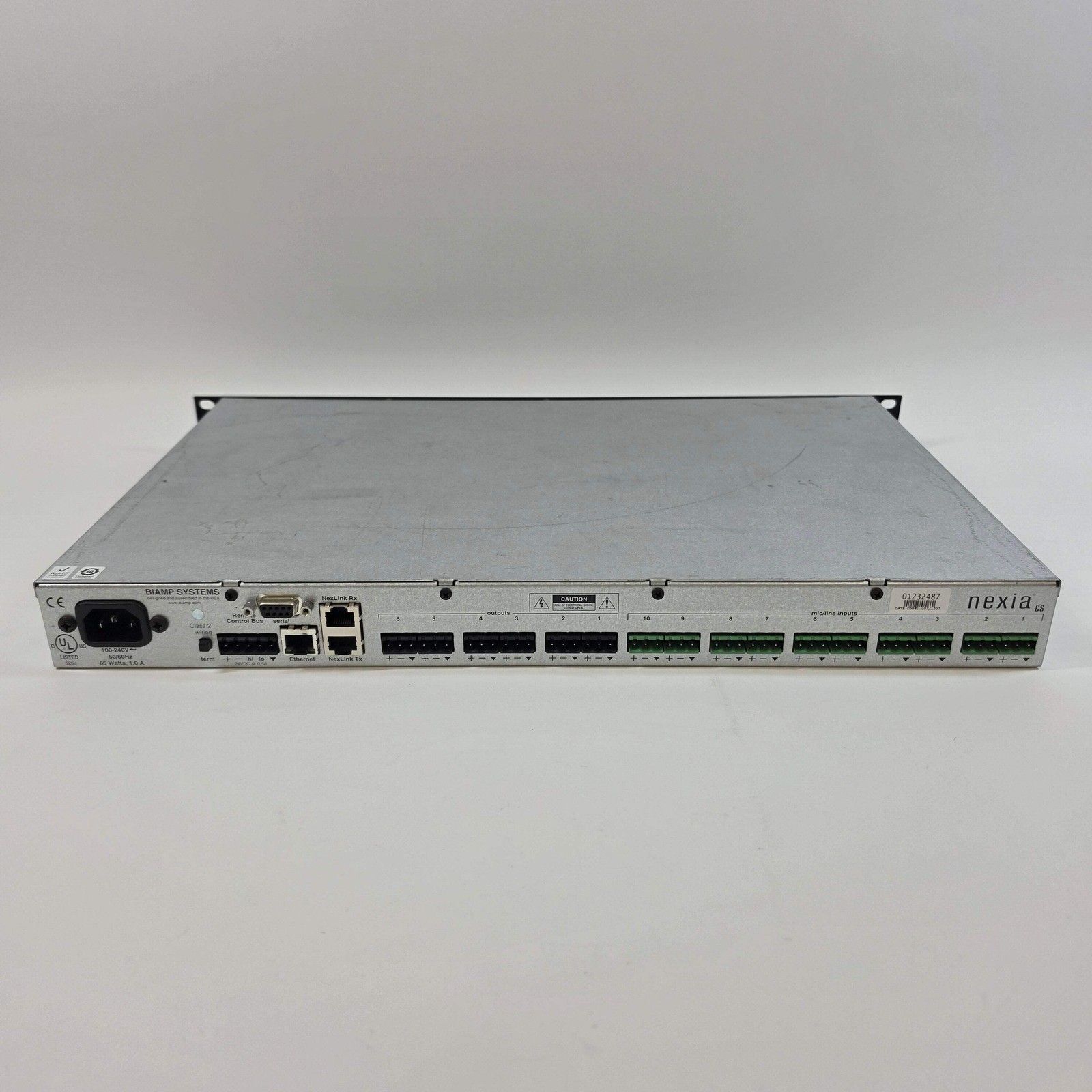 Biamp Nexia SP Digital Signal Processor 01232487