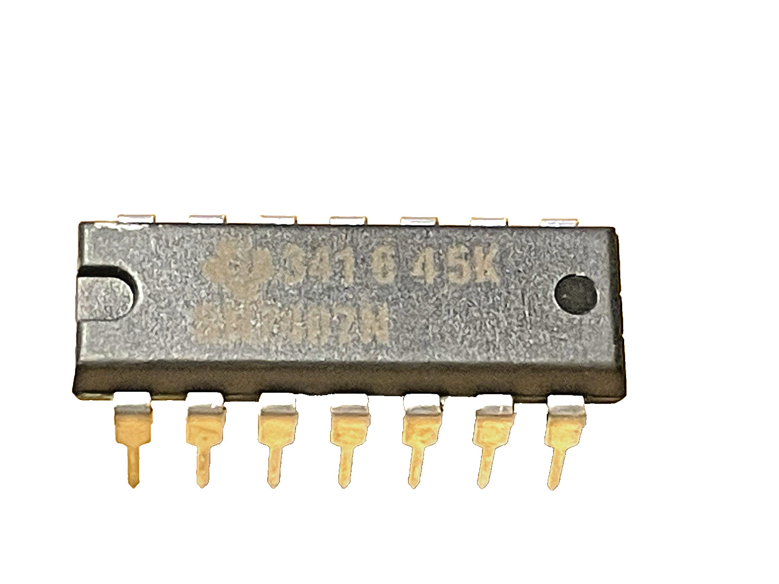 SN7407N - TI IC - HEX BUFFERS/DRIVERS WITH OPEN-COLLECTOR, DIP-14.