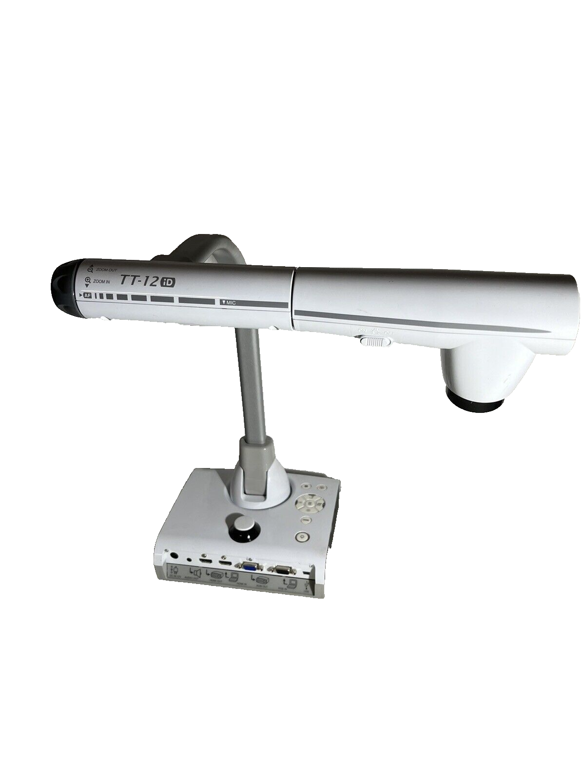 Elmo TT-12iD Document Camera Presenter 3.4MP (12x Optical/8x digital) HDMI 1080