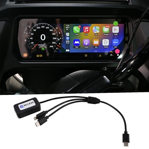 Motorcycle Wireless CarPlay Adapter Compatible With For Harley 2023-2026