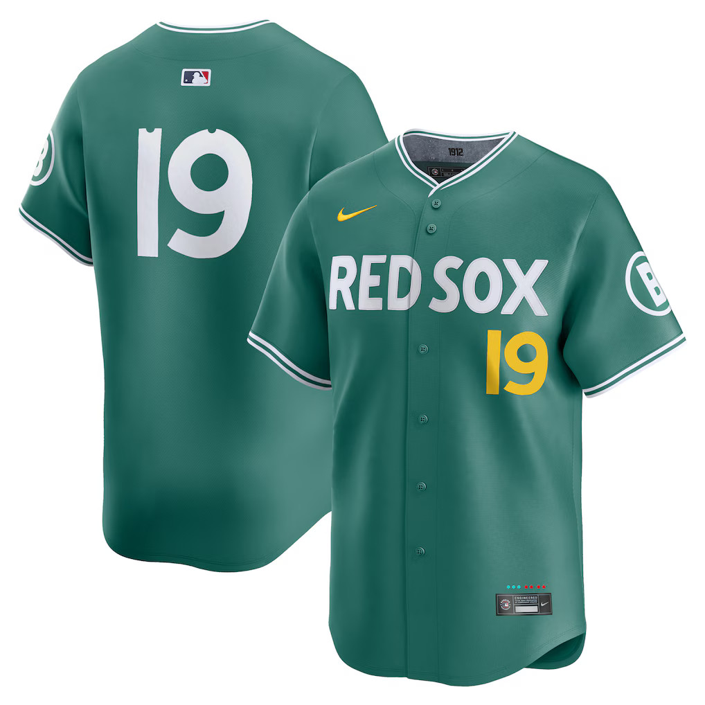 Nike Boston Red Sox Roman Anthony Mens City Connect Limited Jersey Green Monster