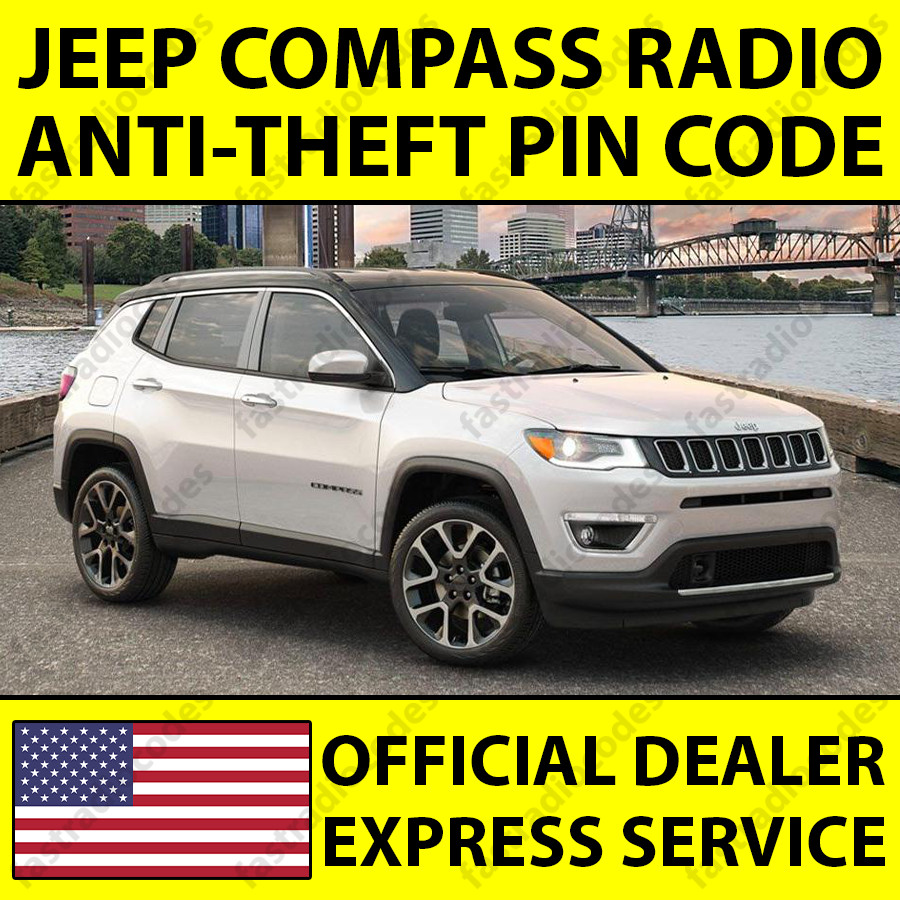 ✅JEEP COMPASS CAR RADIO ANTI-THEFT UNLOCKING PIN CODE FAST & RELIABLE SERVICE✅
