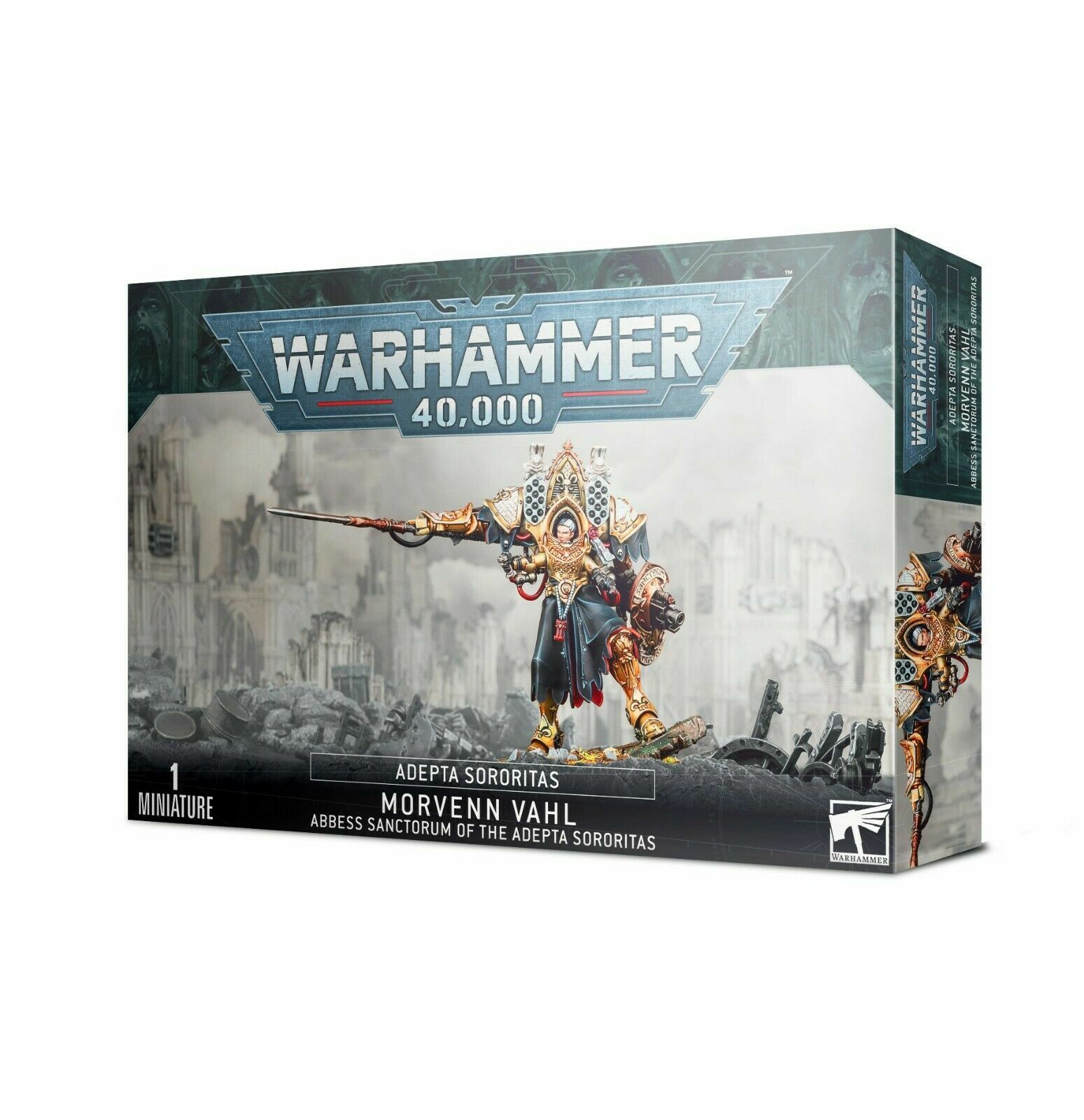 Adepta Sororitas Morvenn Vahl, Abbess Sanctorum - Warhammer 40k - New! 52-37