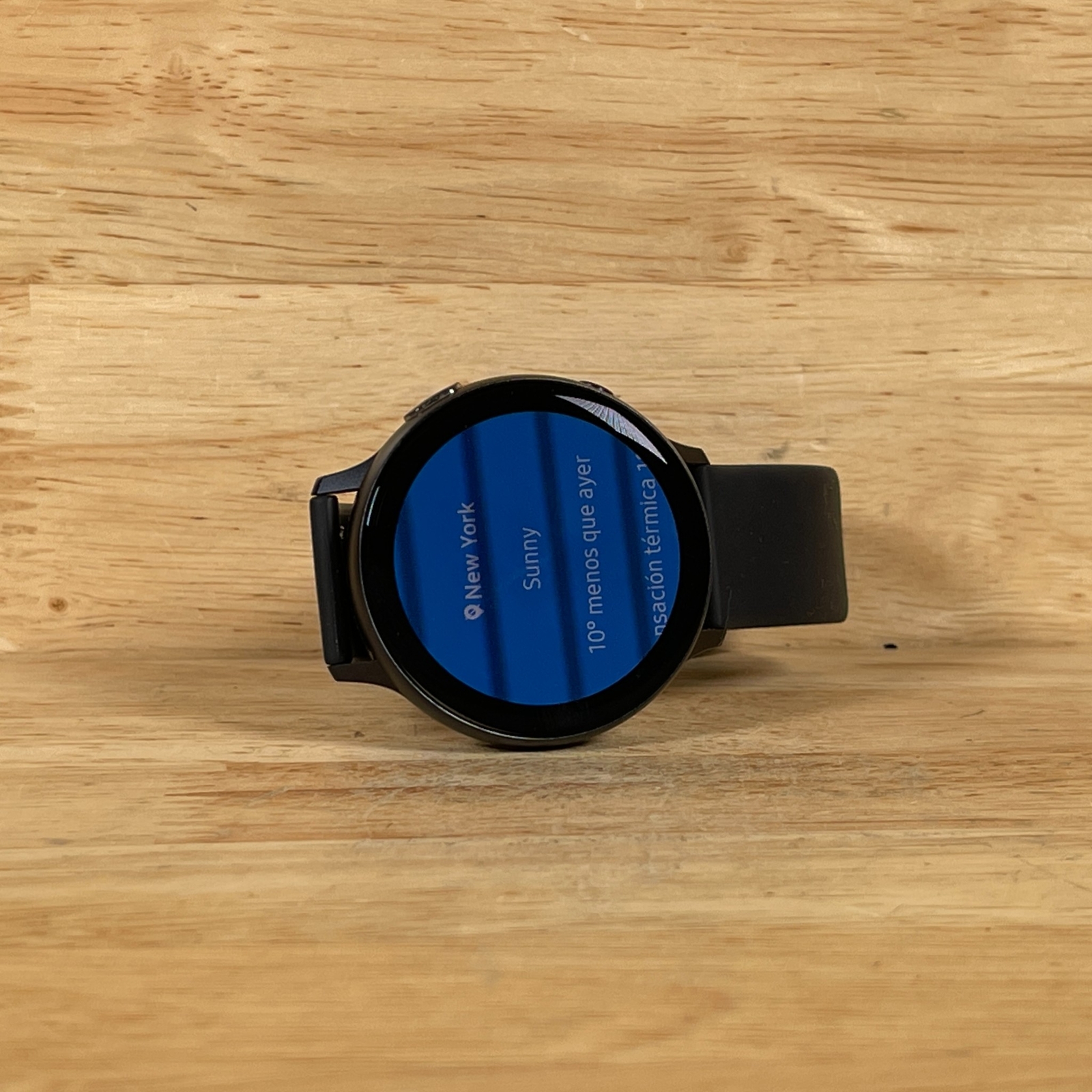 Samsung Galaxy SM-R820X Blue Rubber Strap 44mm Case GPS & Bluetooth Smartwatch