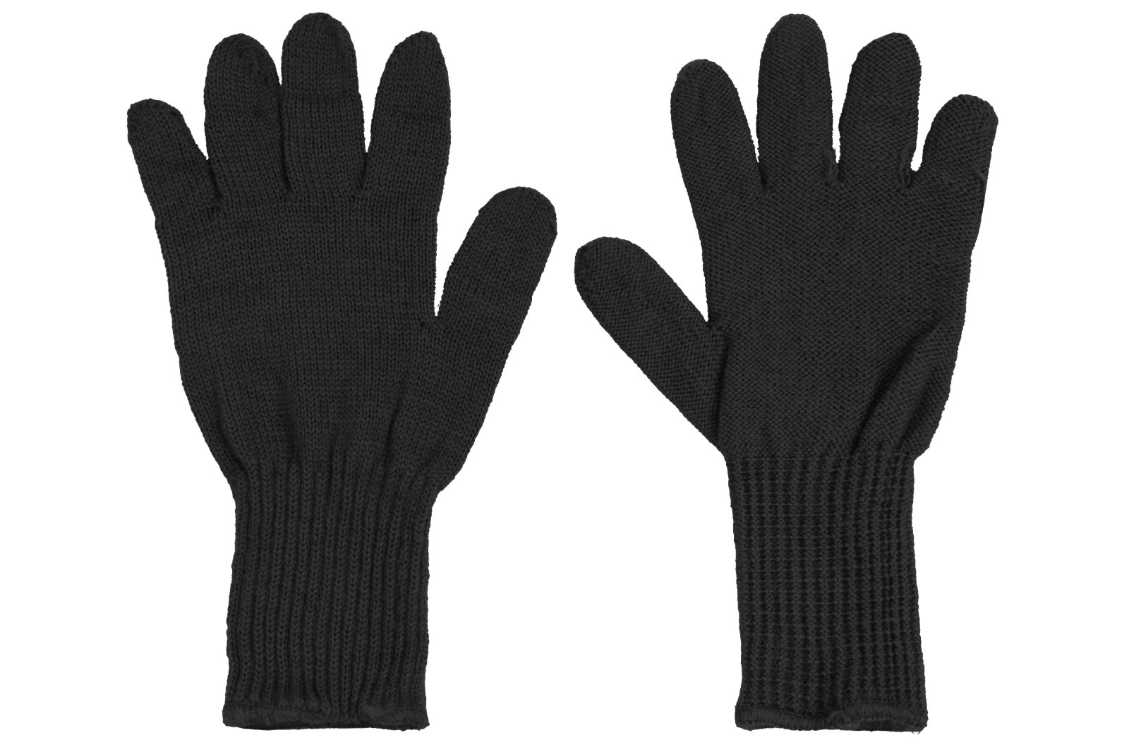 XLarge - US Military Black CW Gloves Inserts Cold Weather Type 2 Class 4