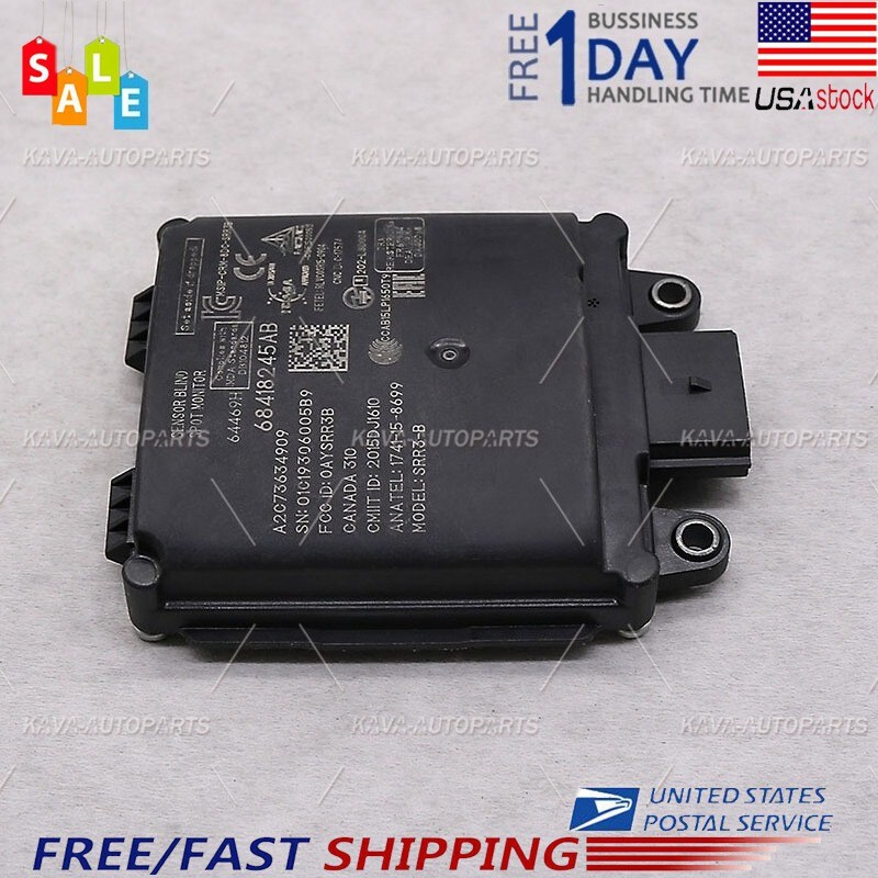 Blind Spot Radar Sensor 68418245AB For 2016-20 Jeep Grand Cherokee Dodge Durango