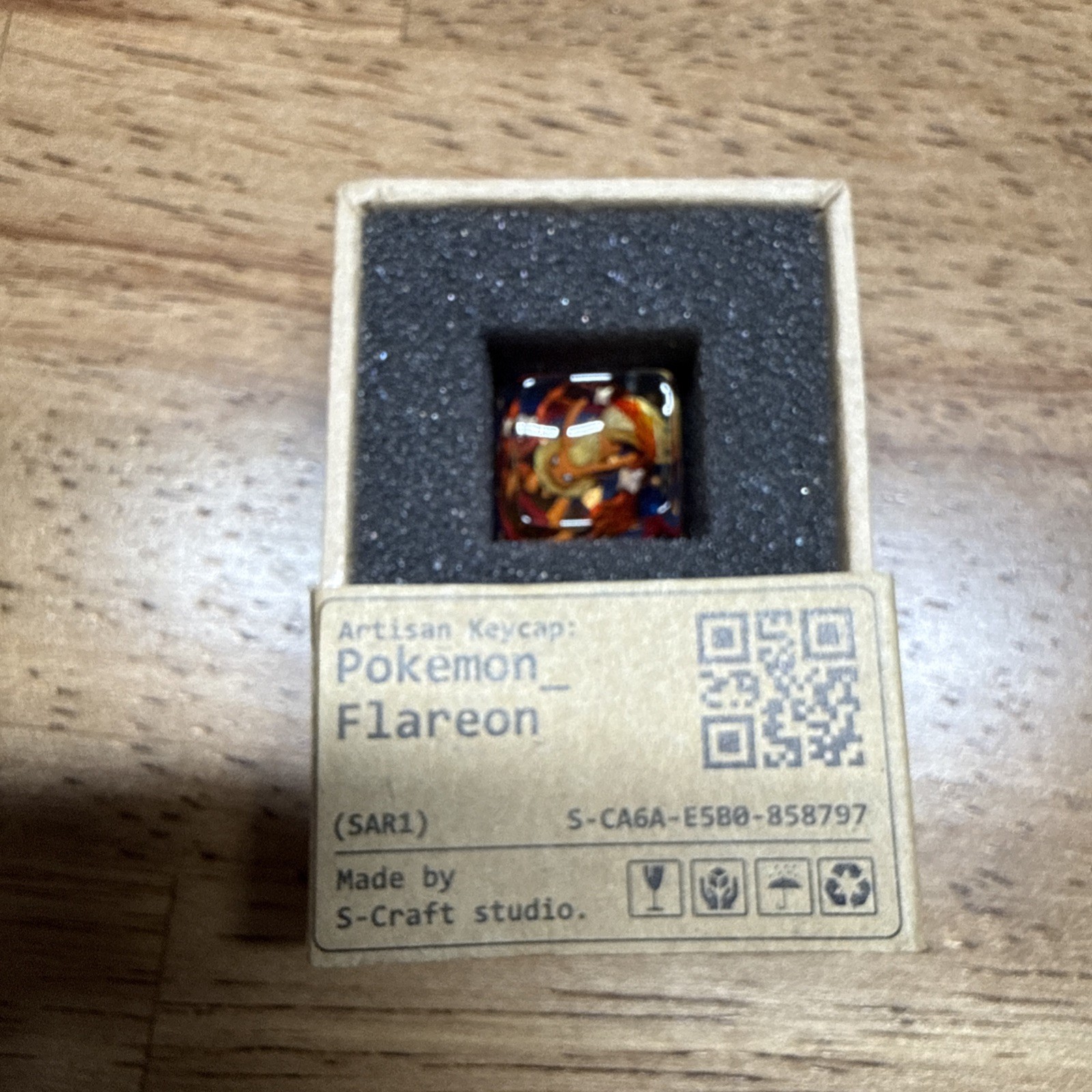 S-craft Pokemon Keycap Flareon | Cherry MX Switches new