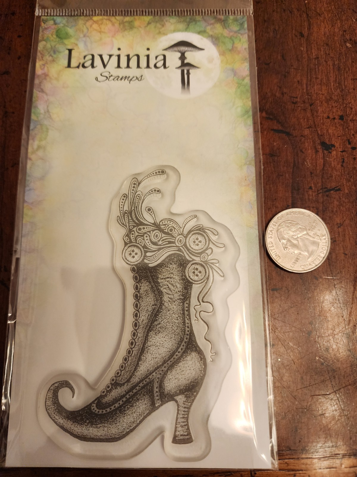 Lavinia Stamps - "Pixie Boot" Small - All Things Magical Collection- NEW