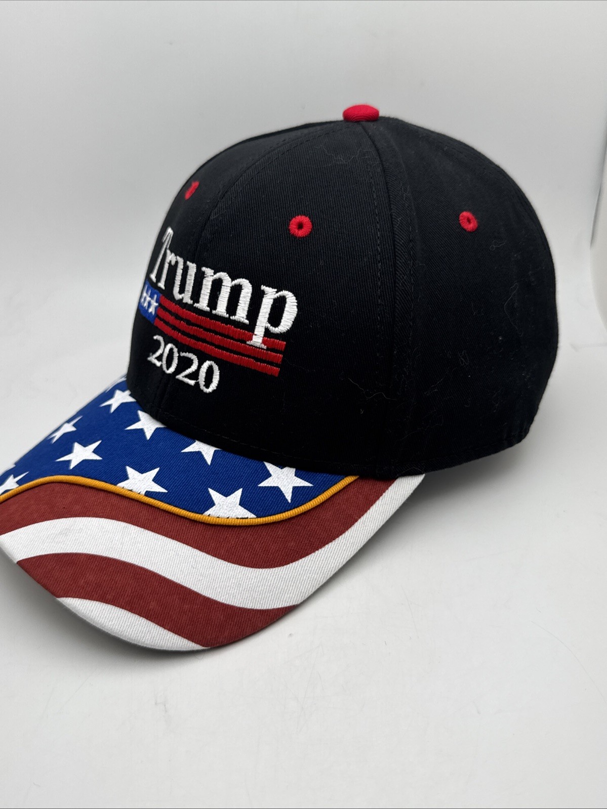 Trump 2020 Hat Cap Adjustable USA Flag