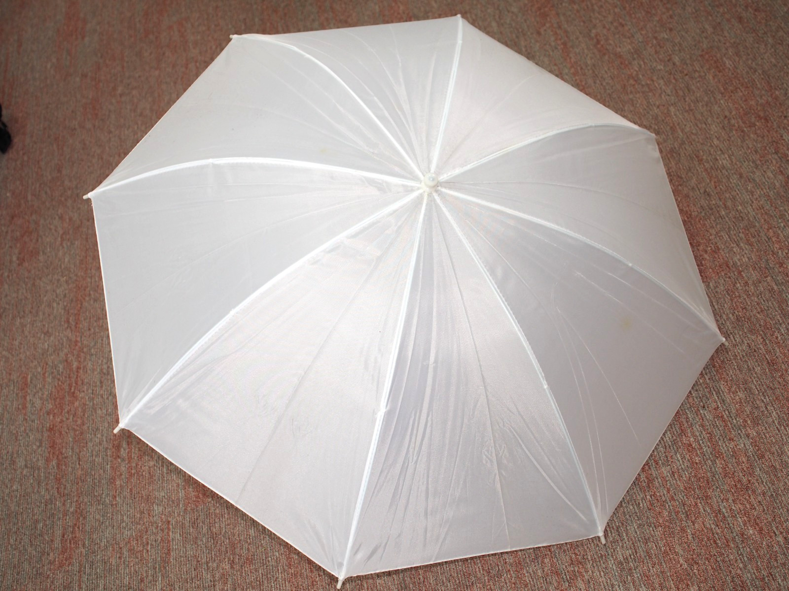 Studio Lighting Brollies 2x White 80cm, 2x Silver 80cm