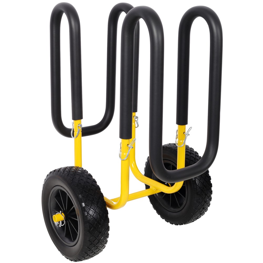 Stand Up Paddle Board Cart with 10 Inch Tires & Aluminum Build, 150lb Capacity