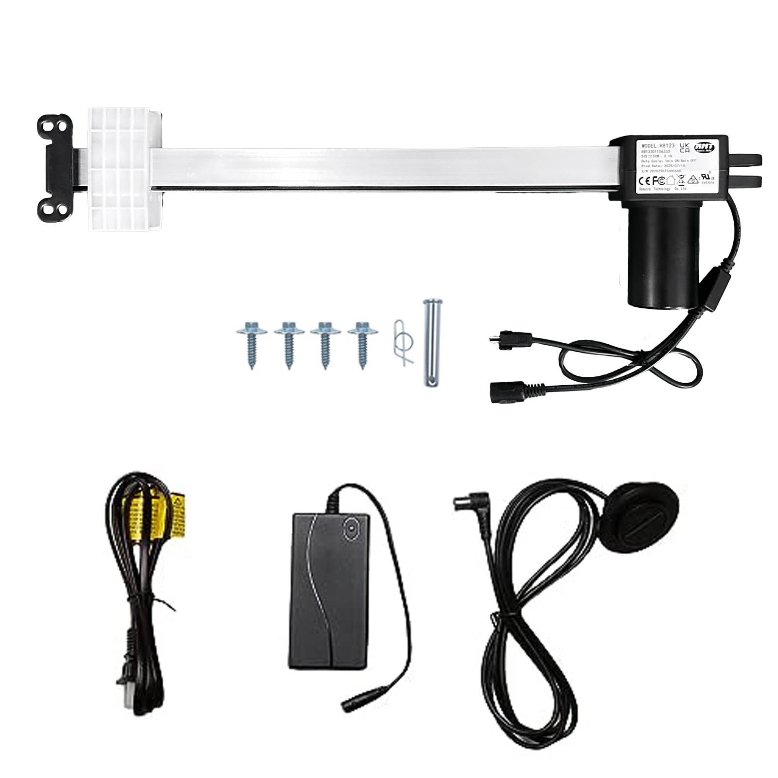 RMT R8123 R812301156333 Motor Linear Actuator Kit for Power Recliner Lift Chairs