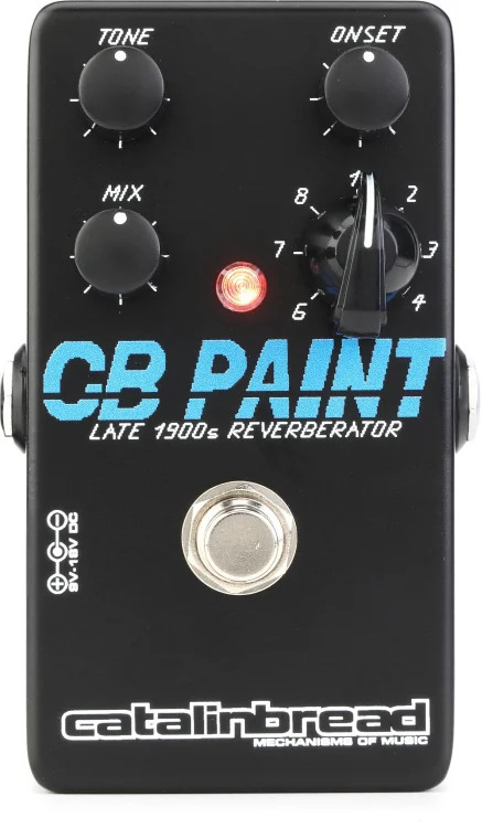 Catalinbread CB Paint Late 1900s Reverberator Pedal